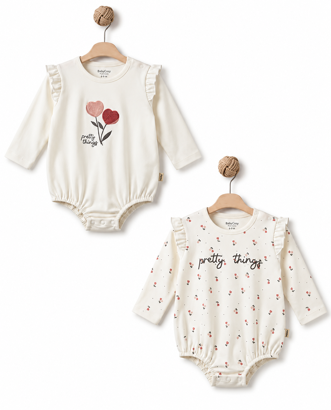BabyCosy Bodysuit Set of 2