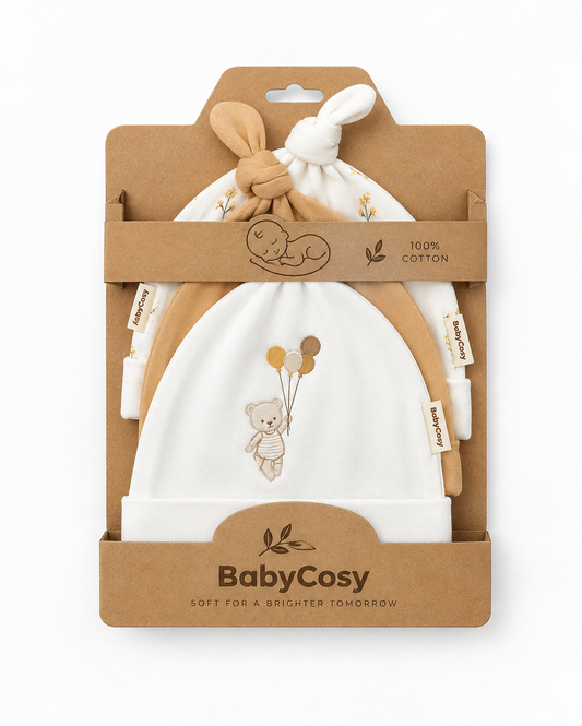 BabyCosy Hat 3 Pieces