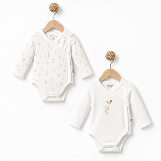 BabyCosy Double Breasted Long Sleeve Bodysuit