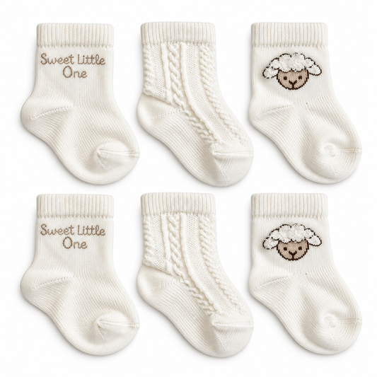 BabyCosy 6 pieces lamb Socks