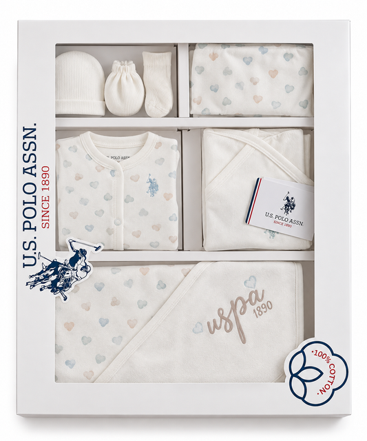 U.S POLO ASSN 10 Piece Hospital Set