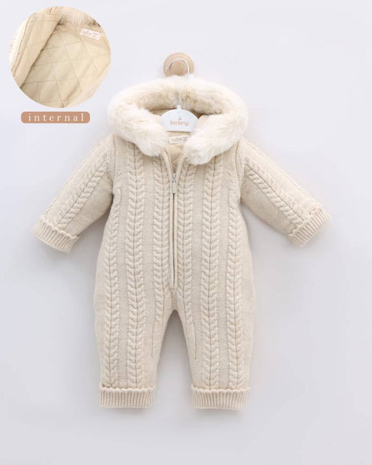 Leoking Wool Romper