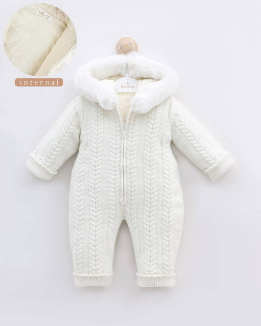 Leoking Wool Romper