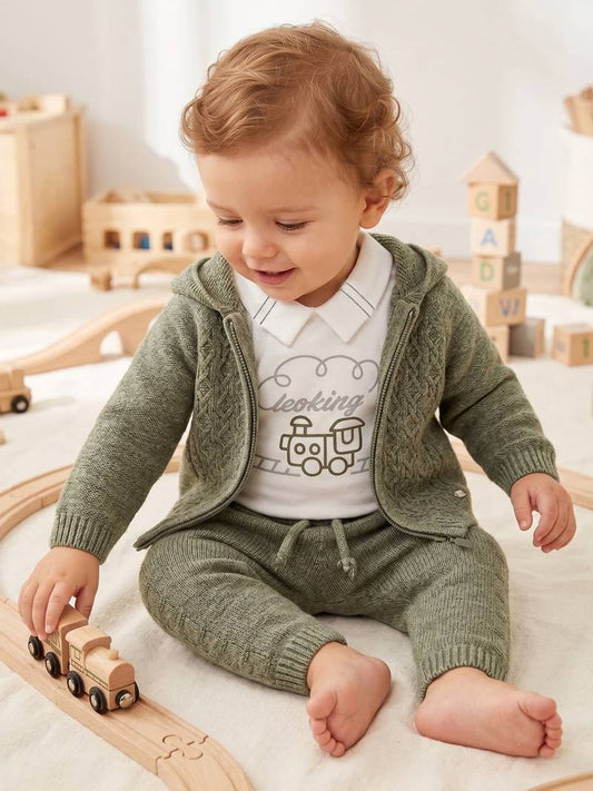 Leoking Baby boy set of 3 pieces