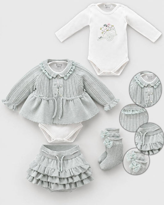 Leoking Baby girl 3 piece set