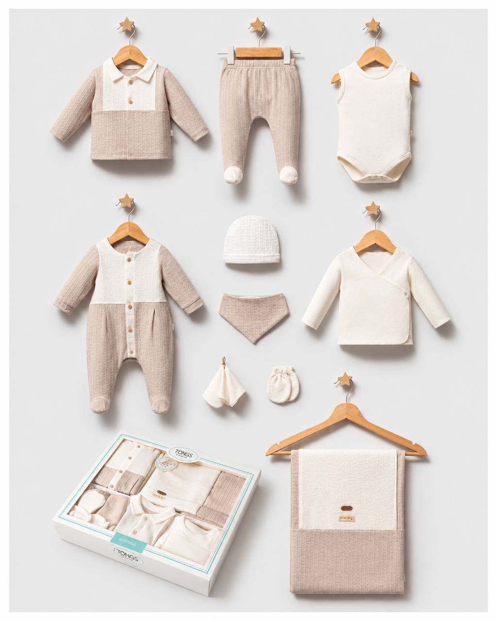 Tongs Baby Boy Hospital Set