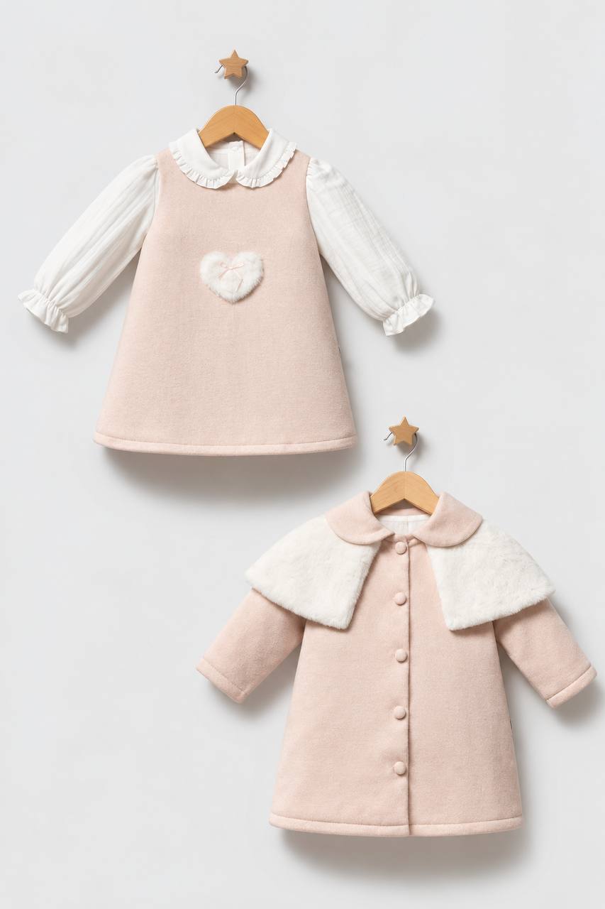 Tongs Dress Set with Jacket