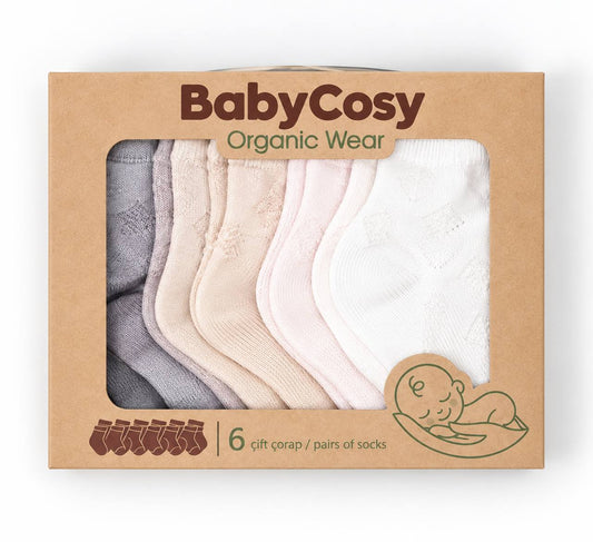 BabyCosy Socks 6 Pairs